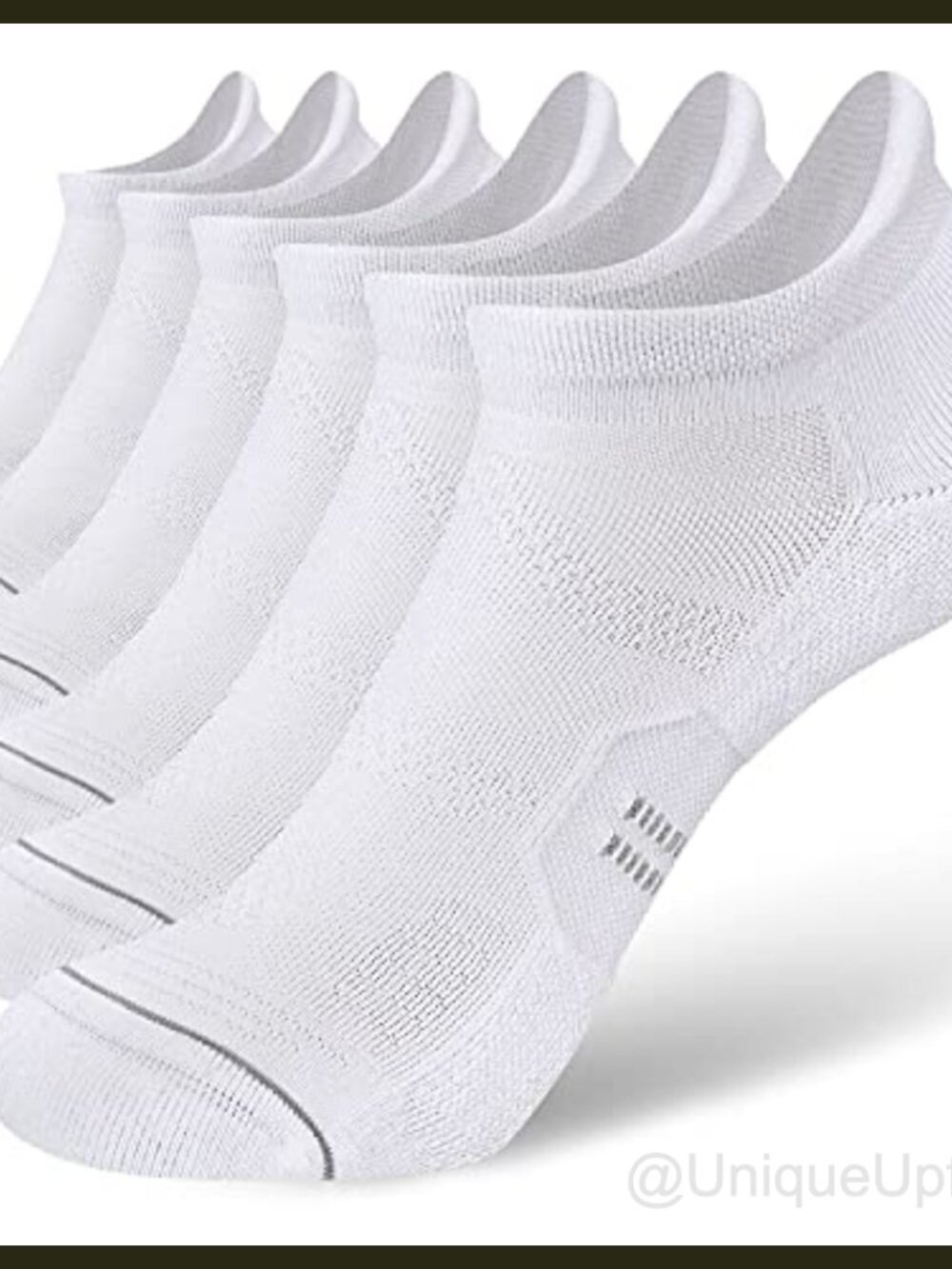 6 Pack Women's Ankle Running Socks Cushioned Low Cut Athletic